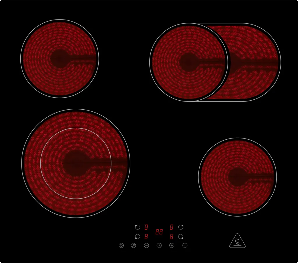 Backofen Herd Autark Einbauherd Glaskeramikkochfeld Kochfeld Touch Set Respekta 4 Backofen Herd Autark Einbauherd Glaskeramikkochfeld Kochfeld Touch Set Respekta – Bild 2