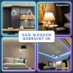 Lideka Home LED Lampen Lideka 2 Stück Alexa Glühbirne Smart LED Lampe E27 RGB Warmweiss Kaltweiss Mit WLAN & App Steuerung - 10W 1000LM 2700-6500K - LED Leuchtmittel Birne Dimmbar - Smart Home Google Home & Alexa Zubehör -Smart Kitchen Store e0cd455a6dbe2b17598b5a9b456f8167