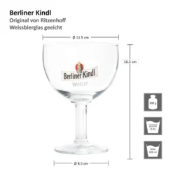 2er Set Berliner Kindl Weisse Gläser 300ml Bierglas Pokal Eichstrich 0,3L Edle Biertulpe Hoch Fuß -Smart Kitchen Store e1813673eaf62529cdaf03e0a447bfdd