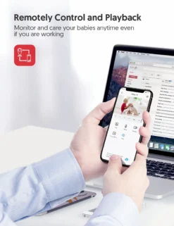 Victure PC420 Überwachungskameras Innen, 1080P WLAN Babyphone Sicherheitskamera Baby Monitor Indoor Kamera Bewegungs Und Geräuscherkennung, Nachtsicht -Smart Kitchen Store e29319c74665fa5fa094ee907d4f6de0