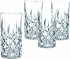 Nachtmann 0089208-0 Noblesse Longdrinkbecher, 375 Ml, 14,8 Cm, Klar (4er Pack) -Smart Kitchen Store e2b45290b51c9968f497ad7a7f2e9de8