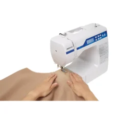 MEDION MD 15694 Digitale Nähmaschine/Knopflochautomatik/100 Stiche/100 Alphabetstiche/69 Doppel-Nadel-Stiche/LED-Nählicht/weiß -Smart Kitchen Store e36f71d967622c1e983015f9b1537e64