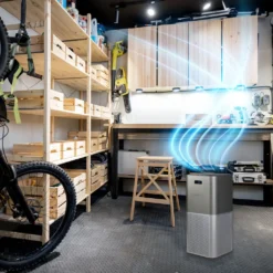 Genius Invictus Air Luftreiniger | Reinigt 400m3/h | Entfernt 99,95% Viren, Staub Und Für Allergiker Durch HEPA-Filter | Einstellbarer Timer | Luftqualitätsanzeige -Smart Kitchen Store e377d93a456f234aa04767c05aace071