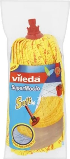 Vileda Ersatzmop SuperMocio Soft +30%MF, Gelb -Smart Kitchen Store e39482f1ba8494db0a8eb591e45c963e
