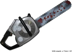 FUNNY FASHION Kettensäge Mit Sound Ca. 73cm Spielzeug Karnevalsartikel