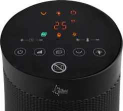 SUNTEC Heizlüfter Heat PTC 2000 Flame - Leise Heizturm Inkl. Fernbedienung Timer 2000 Watt | Elektro Heiztower Mit Thermostat 2 Heizstufen | Elektroheizung Kaminfeueroptik | Elektrische Wärme 15-35 °C -Smart Kitchen Store e57a1526ac352e2f77a6224e3149df53