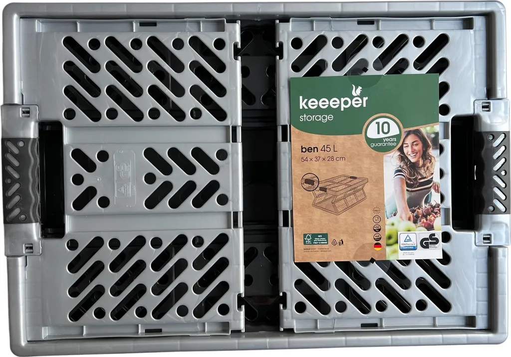 Keeeper Profi-Klappbox 45 L Mit Softgriff 54 X 37 X 28 Cm 5 Keeeper Profi-Klappbox 45 L Mit Softgriff 54 X 37 X 28 Cm – Bild 3