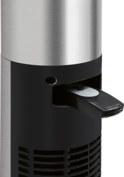 ProfiCare PC-TVL 3090 Tower-Ventilator, Longlife-Profi-Motor, 75° Oszillierend, VoiceControl Und WiFi-Steuerung, Edelstahl, 6 Geschwindigkeitsstufen, Inox-schwarz / Alexa / Google Assistant / App Steuerung -Smart Kitchen Store e62618aa2d8b1737eb61b246f4a079c0