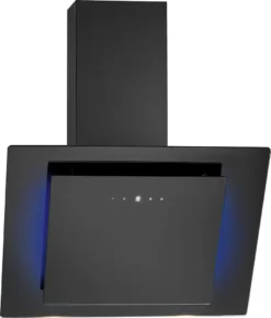 Bomann DU 7603 G Kopffreie Vertikal-Haube /60 Cm/LED-Ambiente/Touch Control/Umluft- Oder Abluftbetrieb