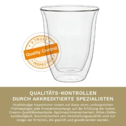 Creano Doppelwandige Gläser 250ml „DG-V“, 2er Set, Thermoglas Doppelwandig Aus Borosilikatglas, Kaffeegläser, Teegläser, Latte Gläser, Doppelwandgläser 12 Creano Doppelwandige Gläser 250ml „DG-V“, 2er Set, Thermoglas Doppelwandig Aus Borosilikatglas, Kaffeegläser, Teegläser, Latte Gläser, Doppelwandgläser -Smart Kitchen Store e85207c31930001cba1fe1124834b375