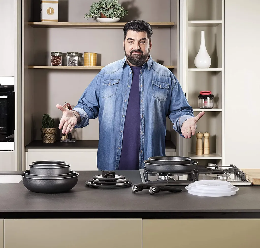 Lagostina Ingenio Essential, Schwarz, Grau, Weiß, Schwarz, Lagospot, Abnehmbar, Keramik, Gas, Versiegelte Platte, 16 Cm 8 Lagostina Ingenio Essential, Schwarz, Grau, Weiß, Schwarz, Lagospot, Abnehmbar, Keramik, Gas, Versiegelte Platte, 16 Cm – Bild 6