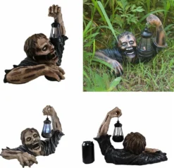 Halloween Zombie Groundbreaker Dekoration Mit Laterne- Für Halloween Dekorationen -Smart Kitchen Store eb0e6a0177e60a12f48efab934ed7c03