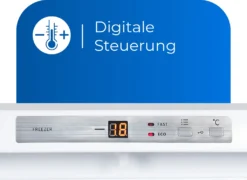 Exquisit Gefrierschrank GS80-HE-040E Weiss | Standgerät | 91 L Volumen | Weiß 12 Exquisit Gefrierschrank GS80-HE-040E Weiss | Standgerät | 91 L Volumen | Weiß -Smart Kitchen Store eb5850f2becab6ec76daf02e0356d8ad