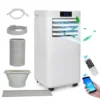 EINFEBEN Mobile Klimagerät Klimaanlage 9000BTU 4 In 1 Mit Abluftschlauch, Luftentfeuchter Ventilationsfunktion 24h-Timer Klimaanlagen -Smart Kitchen Store eba5dbde3209b97ea604f5be62398c30