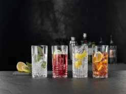 Nachtmann 0097784-0 Longdrinkbecher 'Highland' Kristallglas, 375 Ml, H: 15,1 Cm, ø 7,7 Cm, Transparent, 4-teilig (1 Set) -Smart Kitchen Store ec78154008b54e09970355f96fde675d