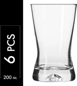 KROSNO X-Line Wassergläser, 6er-Set, 200 Ml -Smart Kitchen Store ecbf2eaf78e8da6bf40ac52ac159f0e1