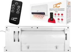 Luftschleier- Heizlüfter Wandheizlüfter 2200W Mit Keramik-Heizung Und Fernbedienung LTC LXWT14 13 Luftschleier- Heizlüfter Wandheizlüfter 2200W Mit Keramik-Heizung Und Fernbedienung LTC LXWT14 -Smart Kitchen Store ed1ea06af49841cab5c1994d158fbba5