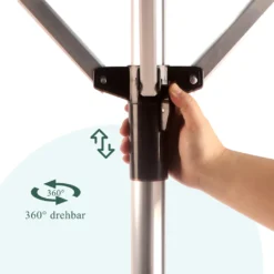 BIGTREE Wäschespinne,Wäscheschirm Mit Leineneinzug, Höhenverstellbar, 40m/50m Wäscheleine(Stahl-L) -Smart Kitchen Store ed7a8debc44adabc79d1e5cc45be9e13