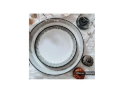 Tafelservice Steingut - 18-teilig - Khaki & Elfenbein - ALGA Von SIA -Smart Kitchen Store edcf52e832baeae15ba0376560f2bc82