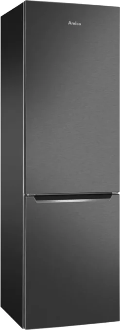 Amica - KGCL 387 150 S - Kühl-Gefrierkombination - Schwarze Edelstahloptik -Smart Kitchen Store ee1146e4b07f16d29b1da0daacb63e33