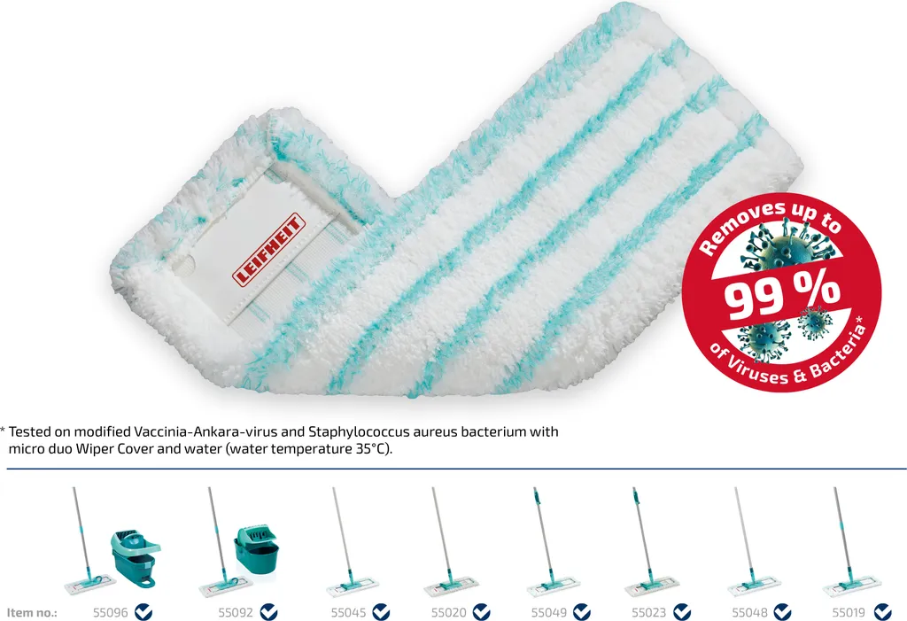 Leifheit Wischbezug Profi XL Micro Duo 4 Leifheit Wischbezug Profi XL Micro Duo – Bild 2