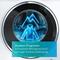 Siemens WM14N128 IQ300 Waschmaschine, 8 Kg, 1400 UpM, Outdoor-Programm Schonende Reinigung, SpeedPack L Beschleunigen Sie Ihre Programme, Nachlegefunktion -Smart Kitchen Store f0ff09bbd8a51637e9457c837541f2b3