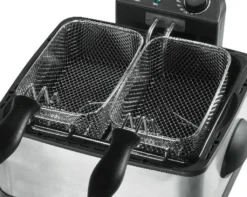 Clatronic FR 3195 Doppel-Kaltzone-Fritteuse -Smart Kitchen Store f124d3d5106738b26b39d5e98e1bc7c2