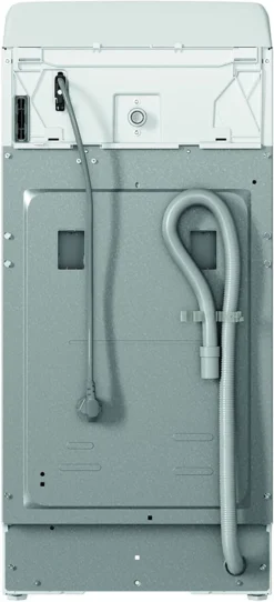 Privileg PWT E71253P N (DE) Toplader Waschmaschine / 7 Kg / 1152 UpM/Soft-Opening/Kurz 45‘/Startzeitvorwahl/Wolle-Programm/Wasserschutz/Bügelleicht-Option/Kindersicherung Weiß [ -Smart Kitchen Store f1c5dd18b53434422613a9d851686fe9