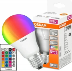 Osram LED Leuchtmittel Star Classic A 60 E27 9W Warmweiß, Weiß Matt -Smart Kitchen Store f22a13e84b2d6668b8245cc835a23d33