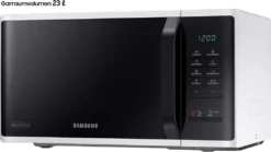 Samsung Mikrowelle MS23K3513AW/EG Quick Defrost 800 W Keramik-Emaille-Innenraum 30 Samsung Mikrowelle MS23K3513AW/EG Quick Defrost 800 W Keramik-Emaille-Innenraum -Smart Kitchen Store f2aac8520f1bbafe27a4cc596c3ebaae