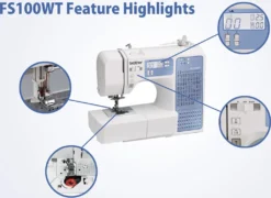 Nähmaschine Brother FS100WT 100W -Smart Kitchen Store f37fad9ba9d5073aac41b71a7e65b7ff