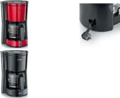 SEVERIN Kaffeemaschine KA 4817 TYPE 1.000 W Rot / Schwarz 29 SEVERIN Kaffeemaschine KA 4817 TYPE 1.000 W Rot / Schwarz -Smart Kitchen Store f38823b6bcaf29a633d5452564e723b5