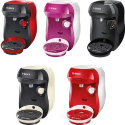 TASSIMO Kaffeekapselmaschine Happy TAS1003, Rot -Smart Kitchen Store f4446a99e946437f61c4cbbed065e6c1