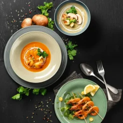 Seltmann Weiden Tafelservice Beat Grau Relief Modern -Smart Kitchen Store f5d22abf5a57aef0c7c3086ca5f7851c