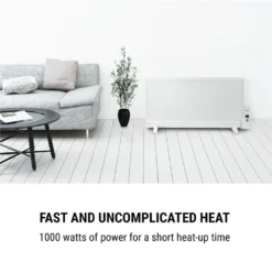 Wallander Ölradiator 1000W Thermostat Ölheizung Ultraflach Weiß -Smart Kitchen Store f5f1cfb5cbe1477ad6db6b850d0542de