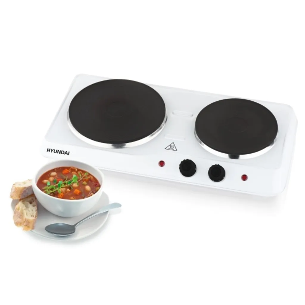 Hyundai EP 310 W Doppel - Kochfeld Mit 2500 Watt HYUEP310W 3 Hyundai EP 310 W Doppel - Kochfeld Mit 2500 Watt HYUEP310W