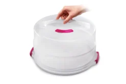 Metaltex Tortenbehälter ø36cm Höhenvers, Transparent/rot/weiß 39 Metaltex Tortenbehälter ø36cm Höhenvers, Transparent/rot/weiß -Smart Kitchen Store f7835102e1190b4488e8eae519486552