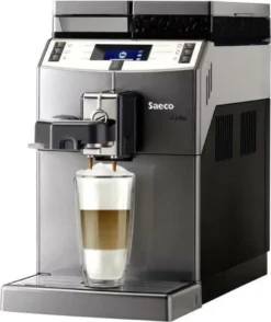 Saeco RI9851/01 Lirika One Touch Kaffeevollautomat Titan