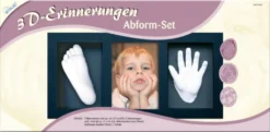 3D Erinner.-Abform-Set Mit Bilderr