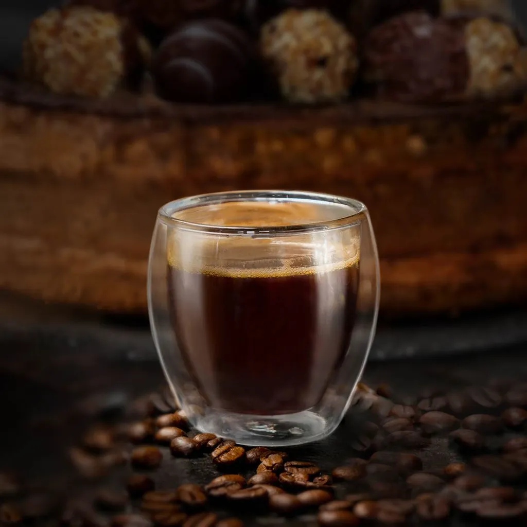 Creano Doppelwandige Espresso-Gläser, 4er-Set 100ml Thermo-Gläser Mit Schwebe-Effekt 9 Creano Doppelwandige Espresso-Gläser, 4er-Set 100ml Thermo-Gläser Mit Schwebe-Effekt – Bild 7