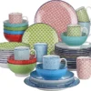 Kombiservice Porzellan, Vancasso Tafelservice Bunt, MACARON 40 Teilig Geschirrset, Mit Je 8 Speiseteller, Dessertteller, Müslischalen, Suppenteller Und Kaffeebecher Für 8 Personen -Smart Kitchen Store fb9410069f36b276e8a8ccee379e2f04