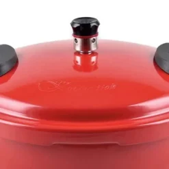 Express-Dampfkochtopf - Schonendes Und Schnelles Kochen - Schnellkochtopf Mit 2.2 Liter Fassungsvermögen - Alle Herdarten - Dampfkochtopf - Spülmaschinenfest - Farbe Rot -Smart Kitchen Store fbc6f23a4b4d047199b8fbf1b1b3f8b7
