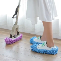 5 Paar Mop Hausschuhe Für Die Bodenreinigung, Waschbare Wiederverwendbare Mop Socken Faule Schuhe, Staub Haarreiniger, Wischmops 15 5 Paar Mop Hausschuhe Für Die Bodenreinigung, Waschbare Wiederverwendbare Mop Socken Faule Schuhe, Staub Haarreiniger, Wischmops -Smart Kitchen Store fbe0799719b6bda5bf7f8d638f232ff3