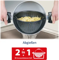 Genius Cerafit Magic Pot Topf Mit Siebeinsatz Kochtopf Ø 24 Cm Set 3-tlg; A24662 -Smart Kitchen Store fc2f00e1b159a8d8944a92002ec6074e