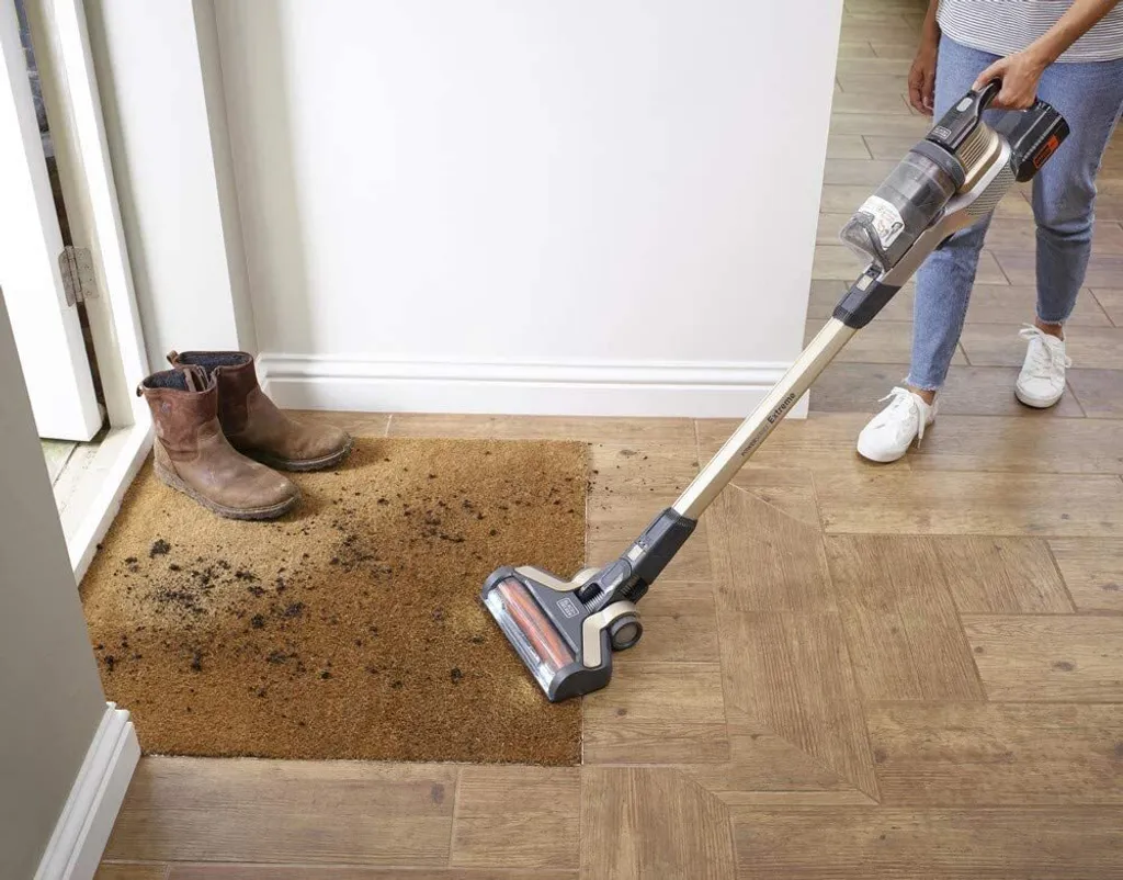 Black & Decker BHFEV36B2D Akku-Handstaubsauger Mit Stiel Digital Motor Gold 5 Black & Decker BHFEV36B2D Akku-Handstaubsauger Mit Stiel Digital Motor Gold – Bild 3