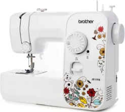 Brother JX17FE (Fantasy Edition) Nähmaschine Mit 17 Nähprogramme, Nutz- Elastisch- Und Dekorativstiche, Anfänger, Freiarm, Automatisches Nähen, Elektrische Handheld Nähmaschinen Geeignet Für Kleidung -Smart Kitchen Store fcfab6a2b27027dfb42ee2c785988276