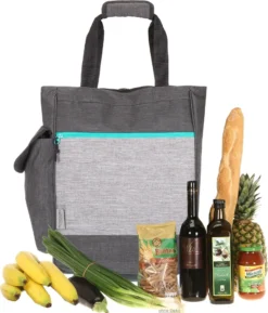 Trolley Einkaufstrolley Einkaufsroller Alessandro Pro Shopper Mit Stabilem Stand Einkaufstrolly Einkaufstasche Saunatrolley Trolly 38L 12894 Two Tone Grey Grau -Smart Kitchen Store fd4ec32914f87bd62ea2be21157e86c1