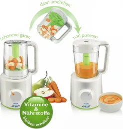 PHILIPS AVENT AVENT 2-in-1 Babynahrungszubereiter 25 PHILIPS AVENT AVENT 2-in-1 Babynahrungszubereiter -Smart Kitchen Store fe50e5effb243890a01d0f7df25c1ddc