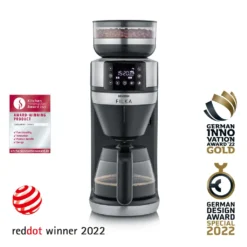 SEVERIN FILKA Vollautomat Für Filterkaffee Mit Glaskanne KA 4850 Aus Edelstahl, Matt-schwarz Edelstahl-gebürstet 28 SEVERIN FILKA Vollautomat Für Filterkaffee Mit Glaskanne KA 4850 Aus Edelstahl, Matt-schwarz Edelstahl-gebürstet -Smart Kitchen Store fe61dbebc65bb660ac84317f3cff80cf