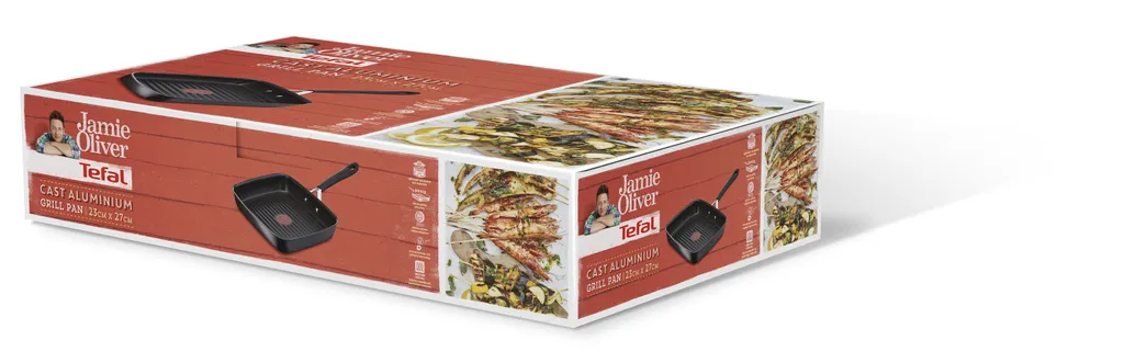 Tefal Jamie Oliver Grillpfanne Italian Series, E21741 7 Tefal Jamie Oliver Grillpfanne Italian Series, E21741 – Bild 5